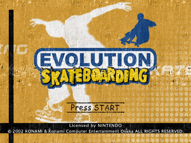  에볼루션 스케이트보딩 북미판 Evolution Skateboarding USA (게임큐브 - GC - iso 다운로드)