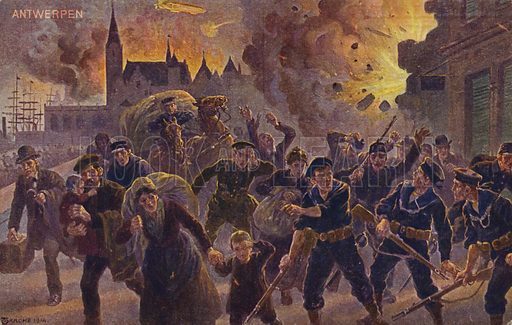 제1차 세계대전 벨기에 안트베르펜 폭격