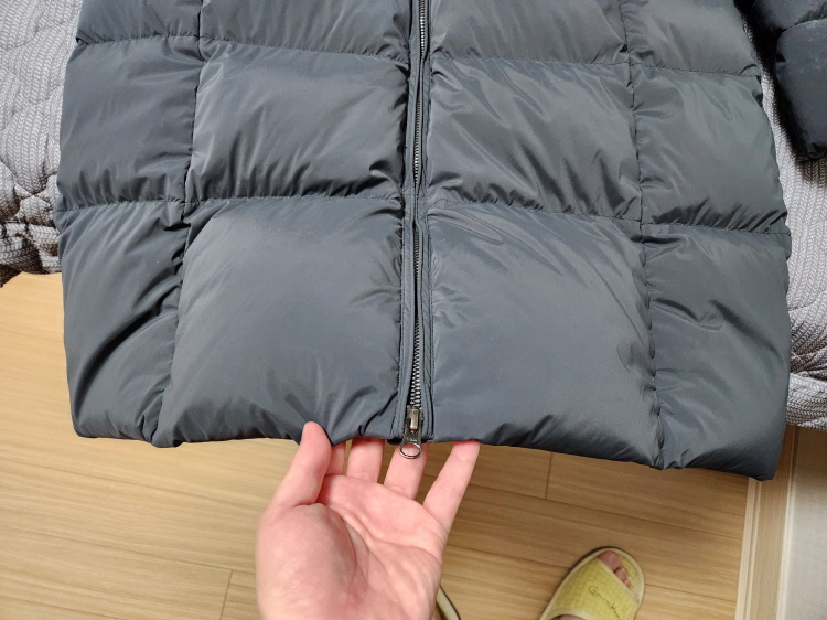 롱패딩 접는법