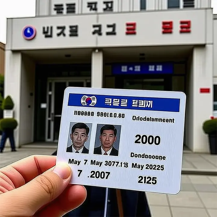 07년생 주민등록증 벌금