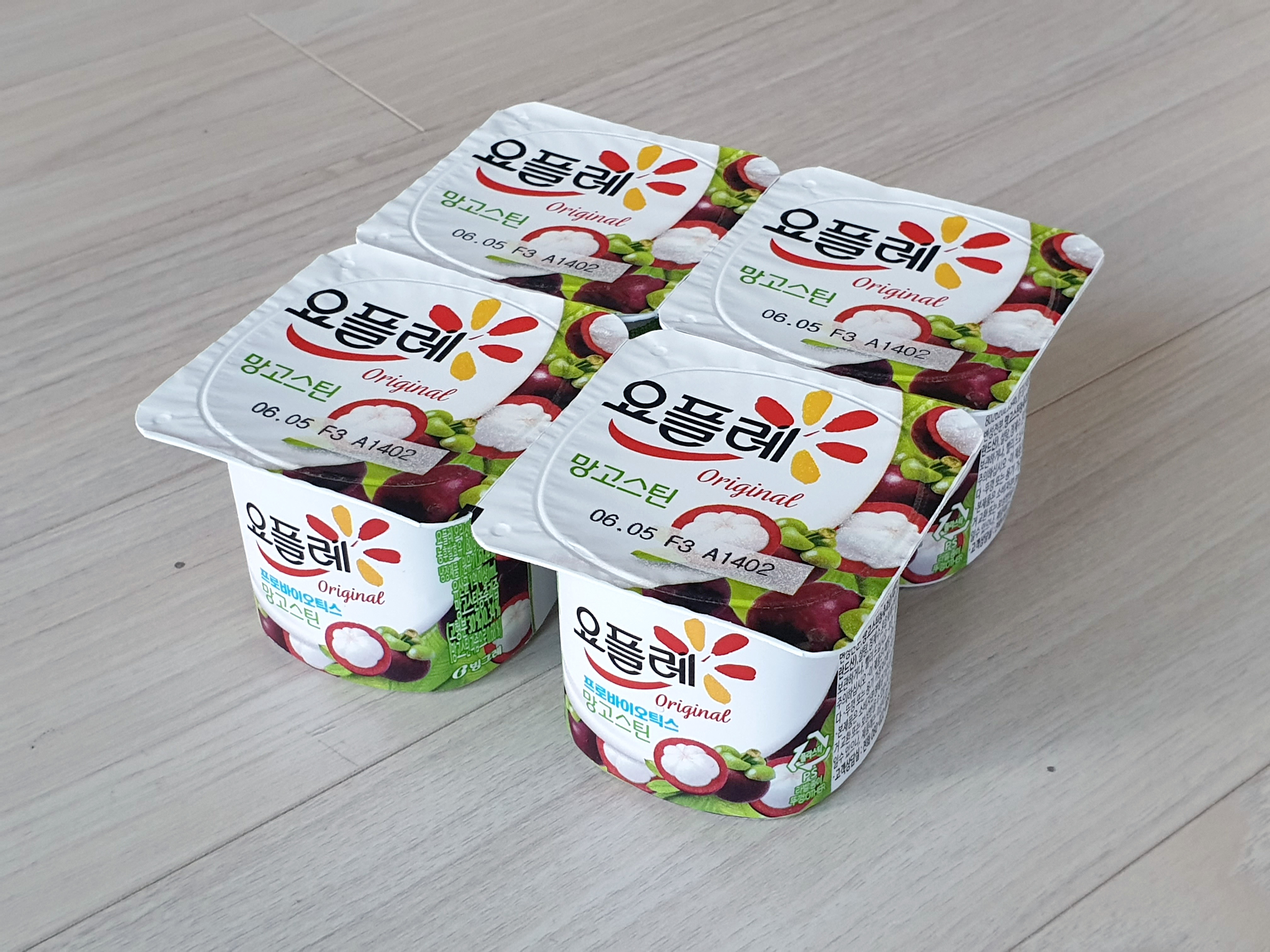  빙그레 요플레 망고스틴 새콤달콤 또 먹고 싶은 맛