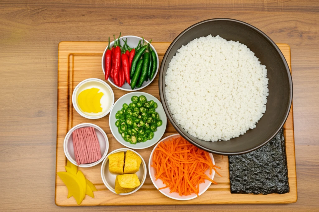 땡초 김밥 레시피, 매운맛 마니아들을