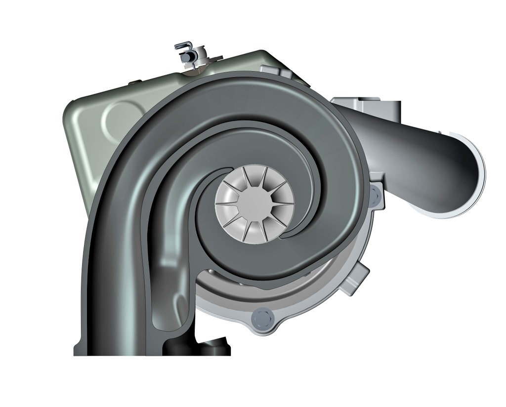 Dual volute turbocharger