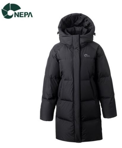  NEPA 네파 여성 줄리벤치 덕다운자켓 블랙 78,320원 (90사이즈), 86,330원(95사이즈)