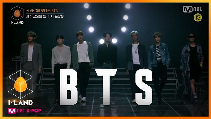  엠넷 아이랜드 방탄 (I-LAND 아이랜드 뜻+7회 예고)