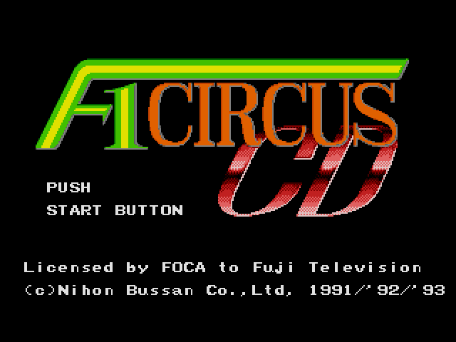  F1 Circus CD (메가 CD / MD-CD) 게임 ISO 다운로드