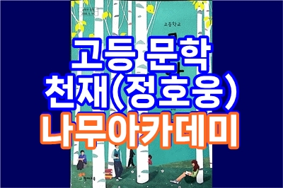  고등 문학, 천재(정호웅) 나무아카데미 - 총 37 강, 고교내신