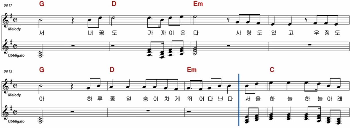 조항조 - 사랑 찾아 인생 찾아 악보