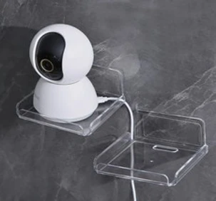FANSDA 1+1 부착형 홈캠 카메라 거치대 가정집 CCTV 벽선반&#44; 1+1 홈캠거치대