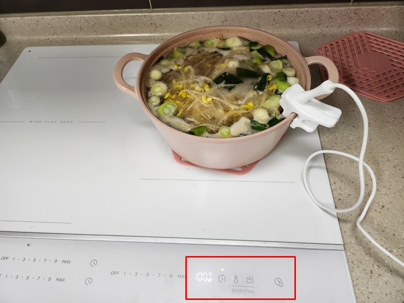 쿠쿠-인덕션-셰프스틱-사용사진