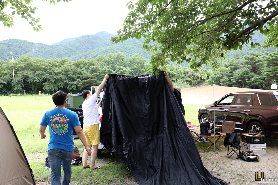 싼타페 차박 현대차 더 뉴 36