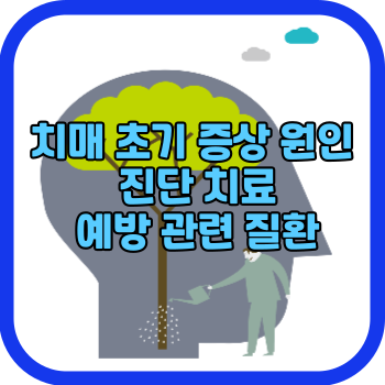 치매 초기 증상 원인 진단 치료 예방 관련 질환