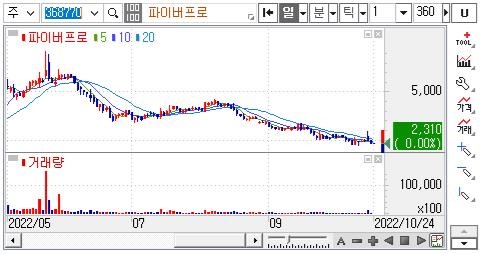 파이버프로-주가차트