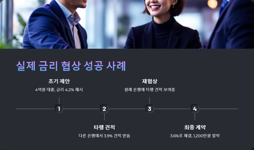 주택담보대출 금리 협상 팁