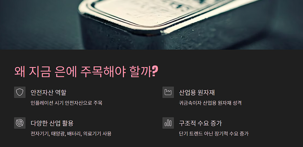왜 지금 은에 주목해야 할까?