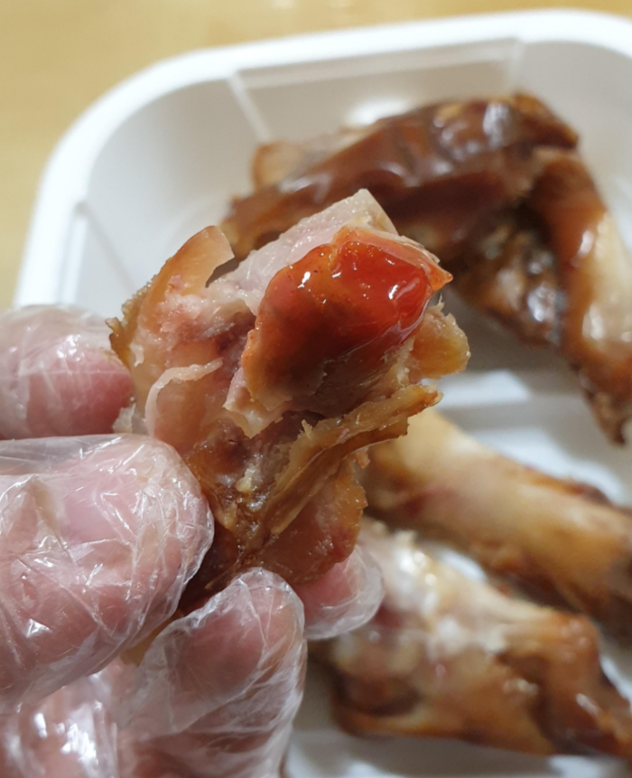  CU 편의점 족발 장자 미니 족발~