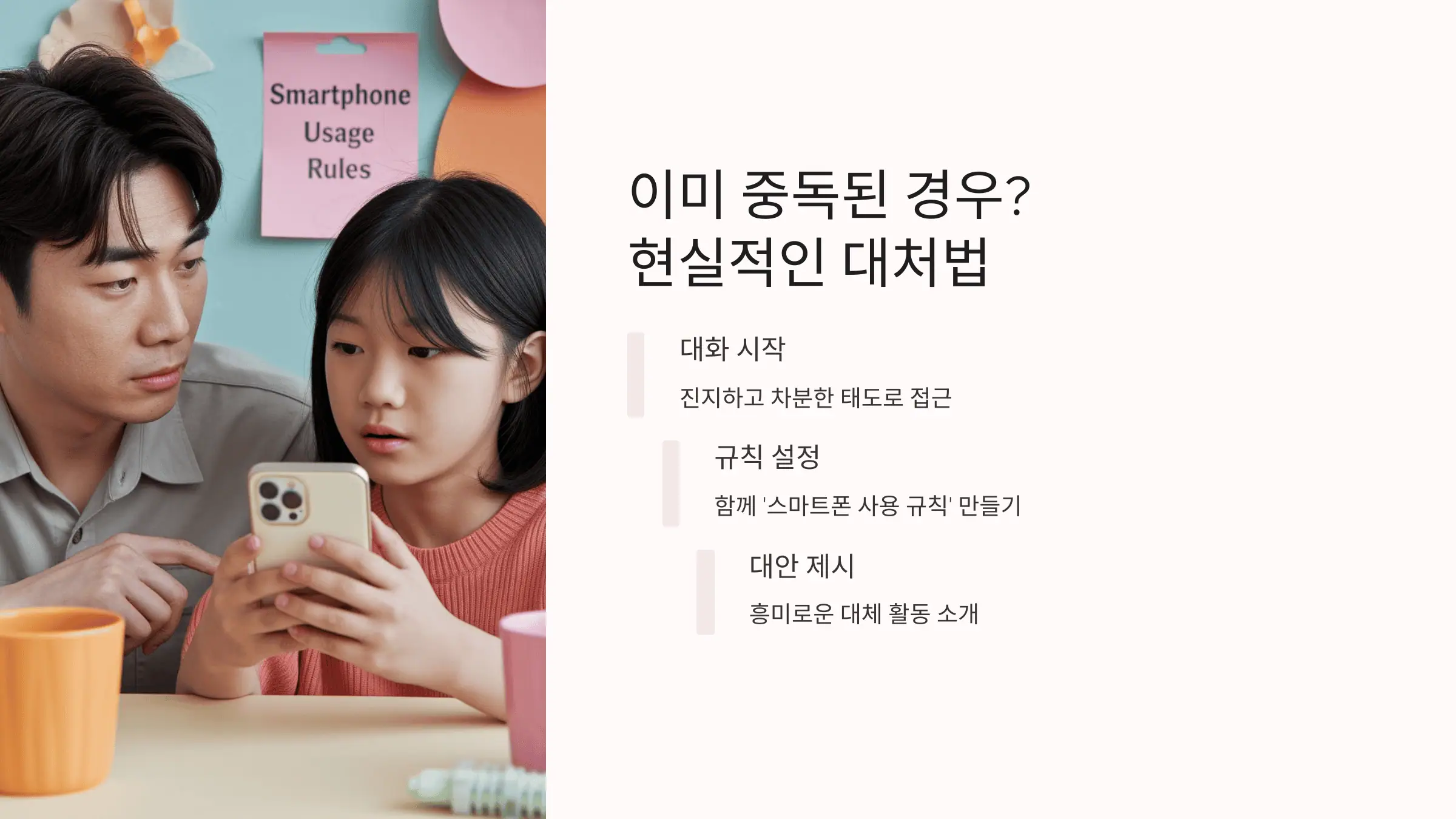 이미 중독된 경우? 현실적인 대처법