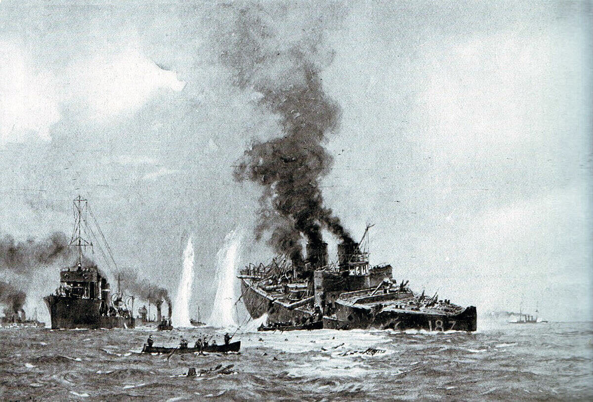 제1차 세계대전 제1차 헬골란트 바이트 해전 독일제국 해군의 패배