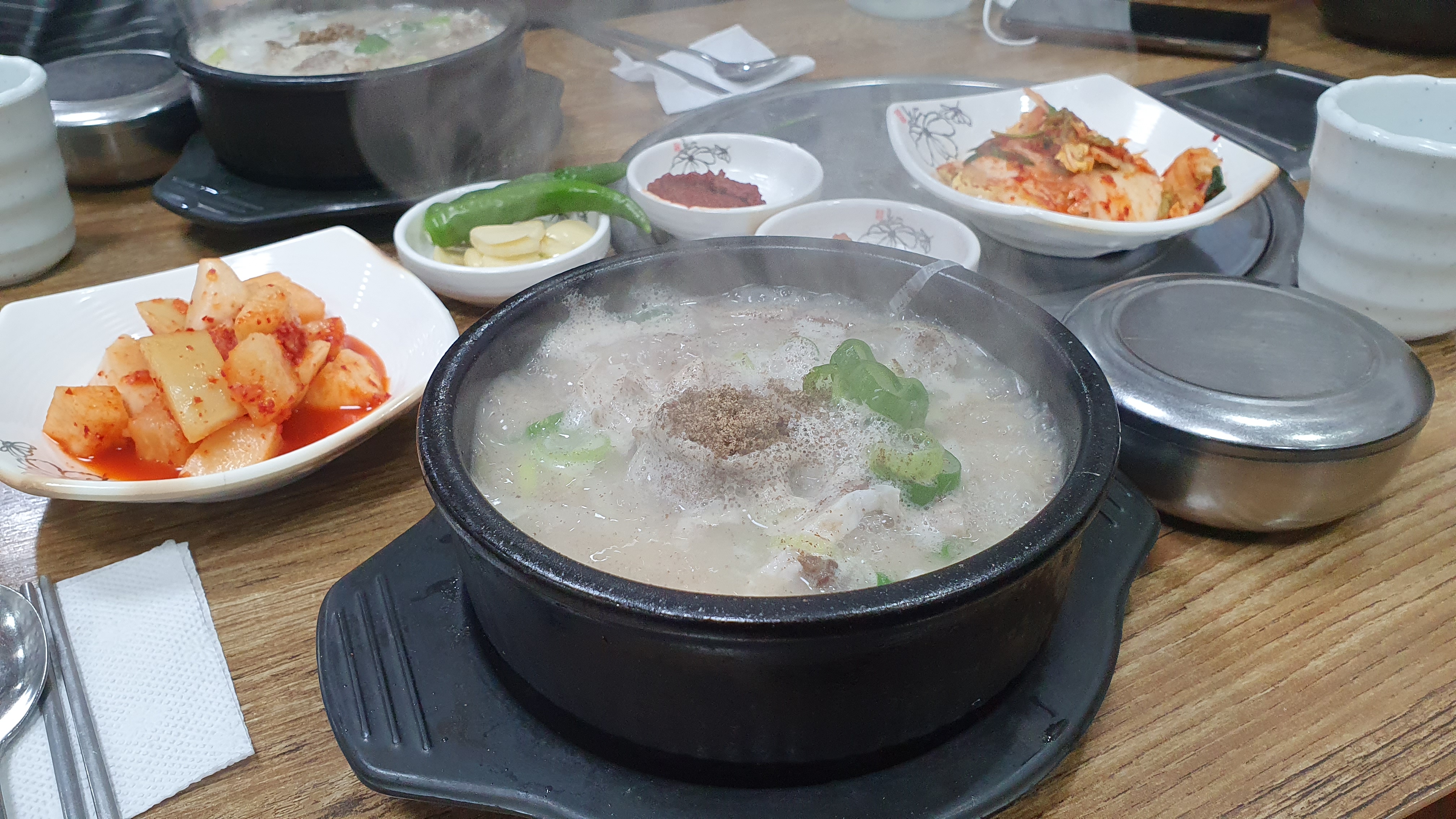  광명시장 '봉자네순대국' 해장 굿