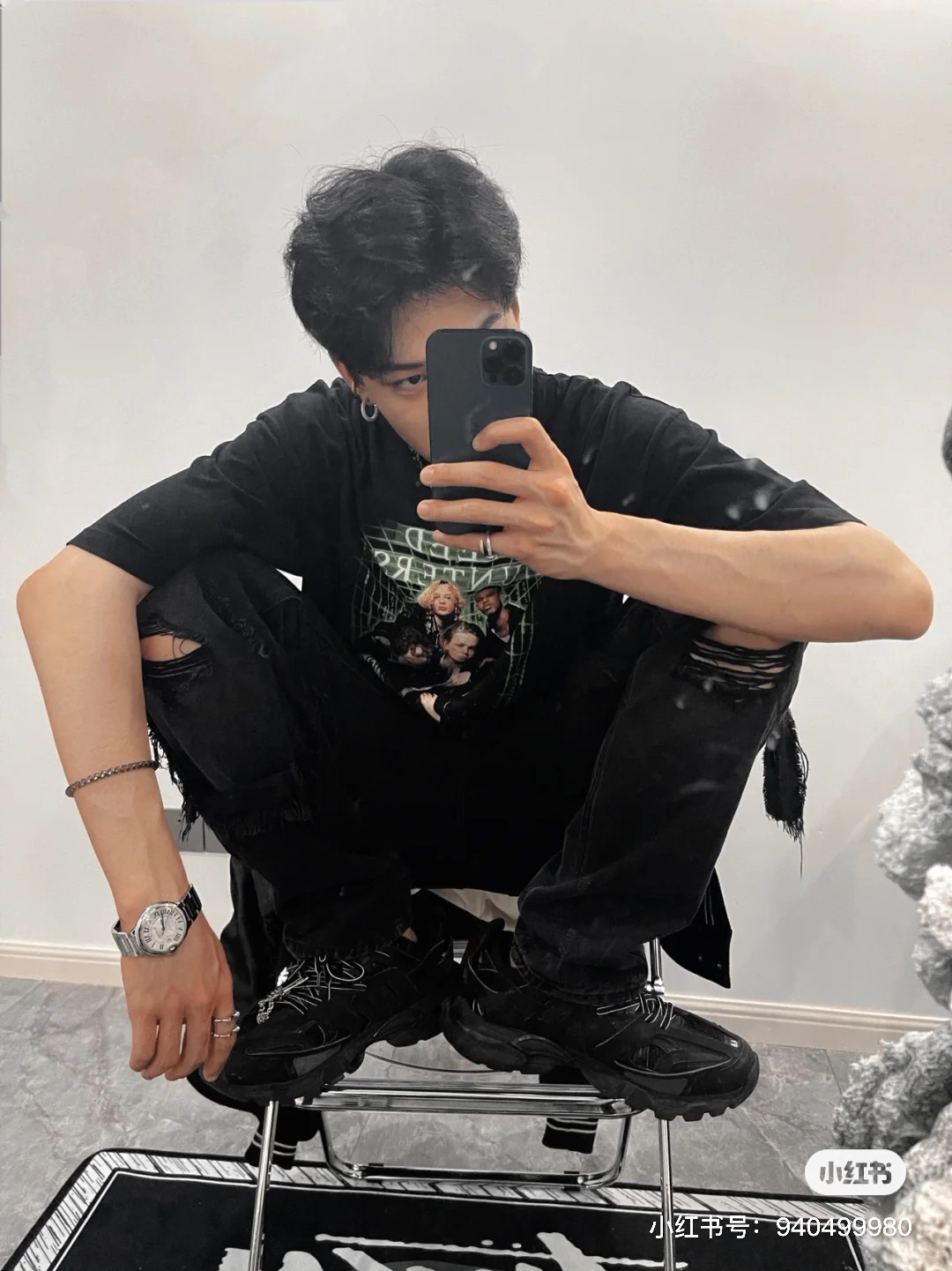  [BALENCIAGA] 발렌시아가 스피드헌터 반팔 티셔츠 556133 TCV38 1000