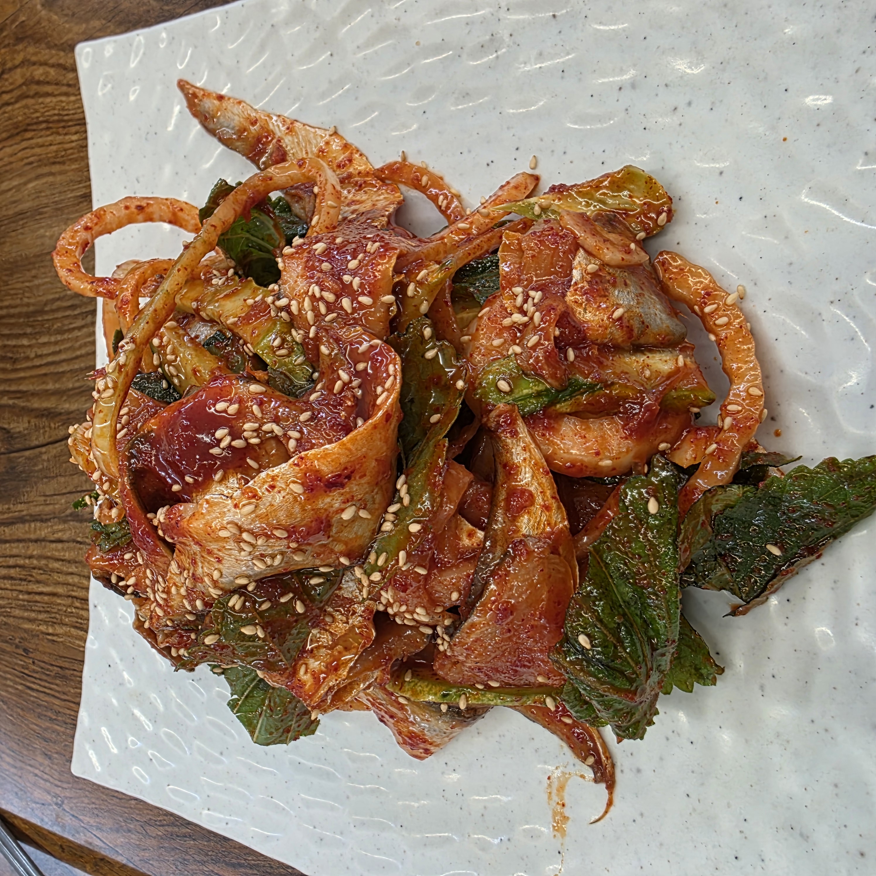 제철 밴댕이 무침&amp;#44; 첫 한입의 감동