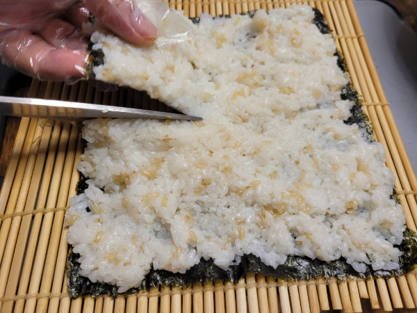 현미 미니 김밥 만들기