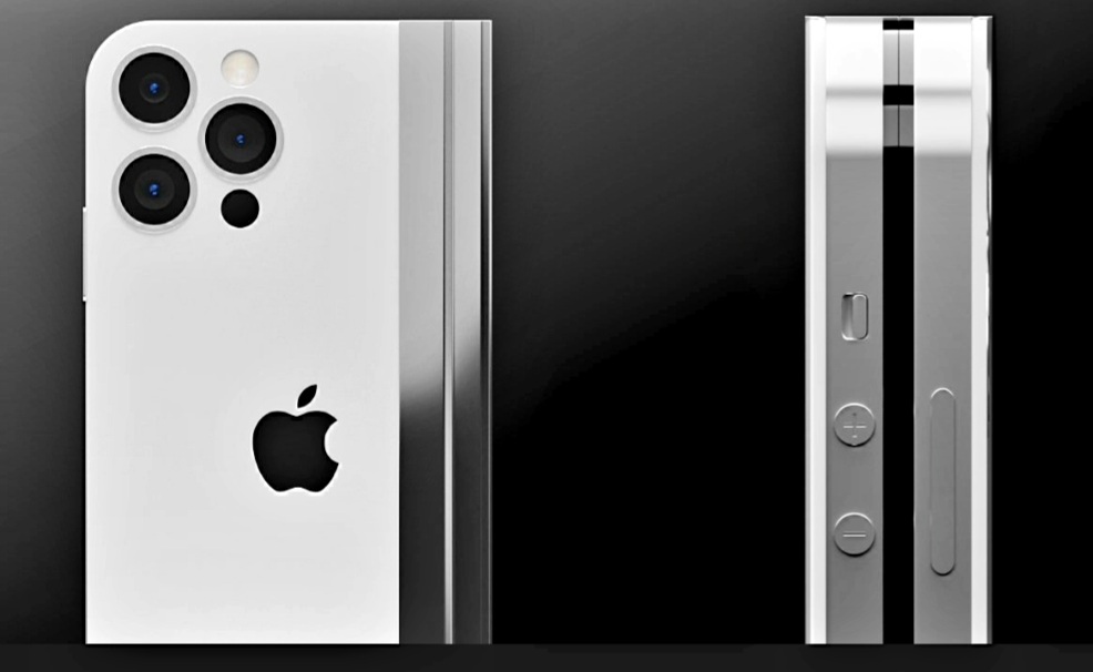  Apple의 접는 iPhone, 'iPhone Fold' 렌더링 공개, 'iPhone Fold' 2023년도 출시 기대