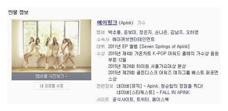 에이핑크 노래모음