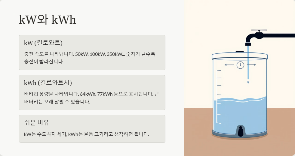 전기차 충전 용어 해설