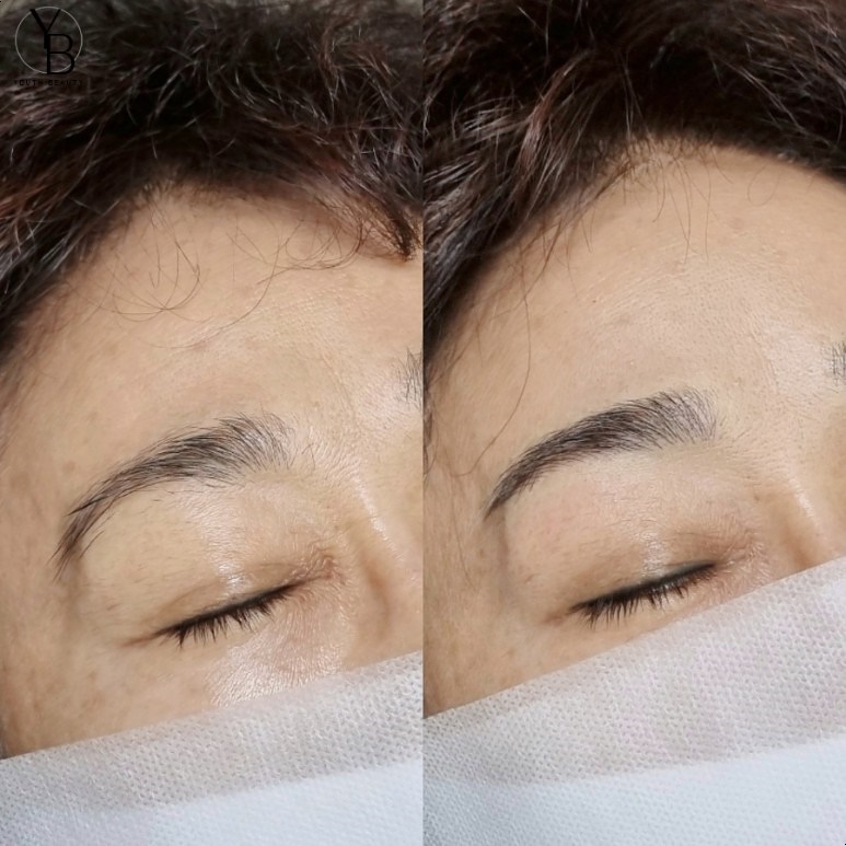  광주반영구눈썹 시원하고 깔끔한 인상으로 체인지