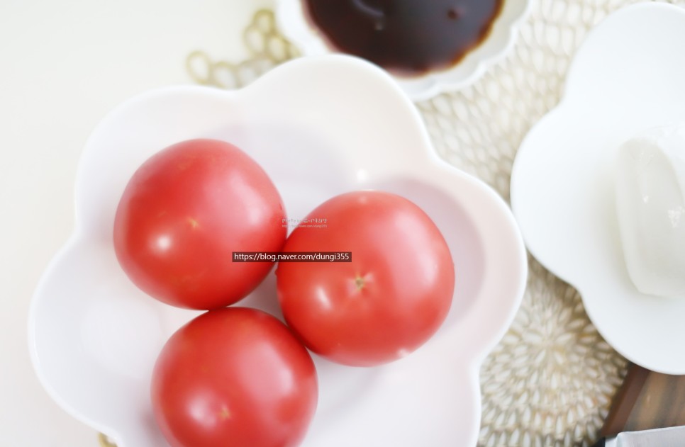 토마토 샐러드 소스 토마토 카프레제 5