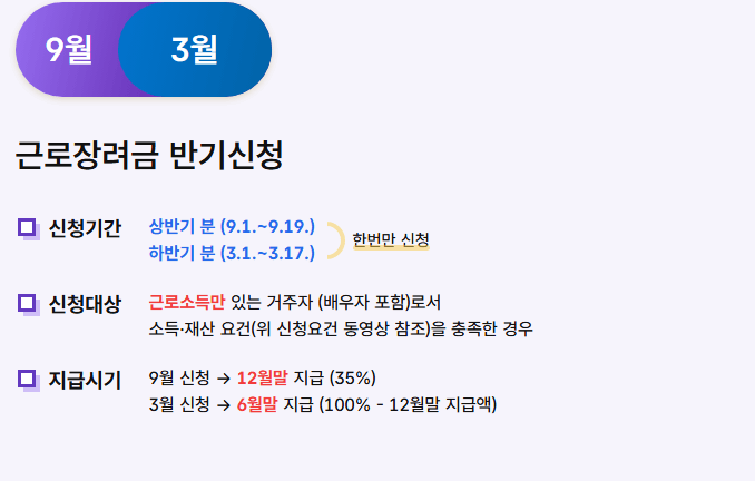 홈택스 근로장려금 신청방법 앱 다운로드
