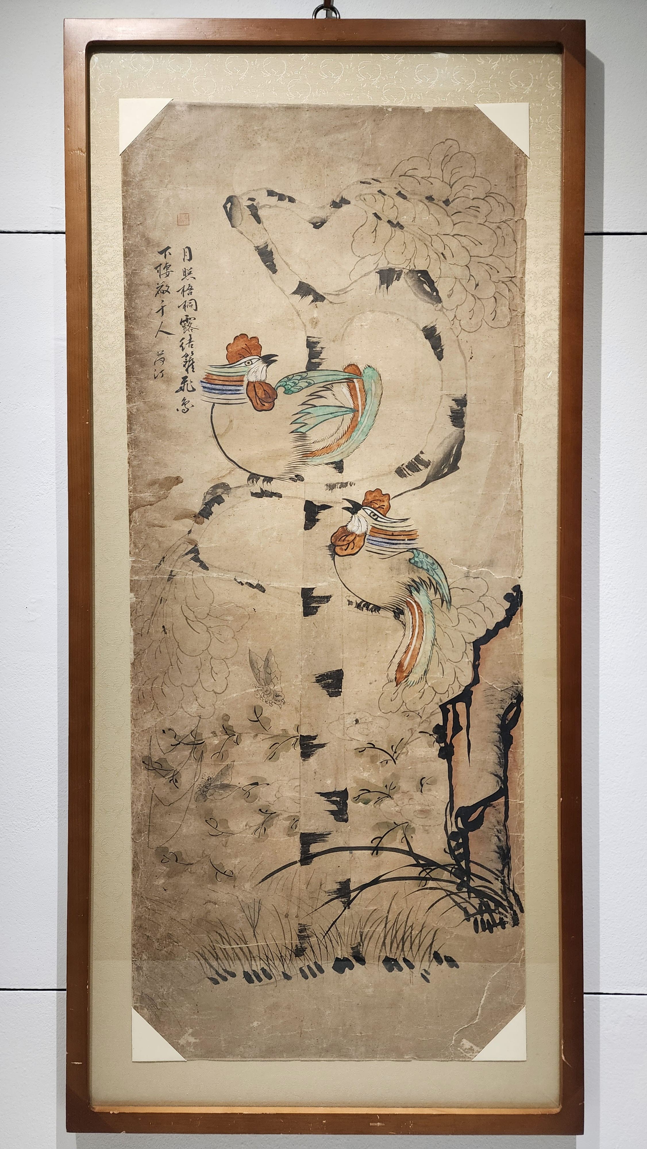 세화도(歲畫圖) / 111×46.2cm / 김철순 기증