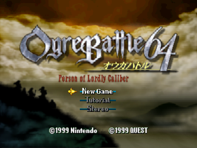  NINTENDO 64 - 오우거 배틀 64 (Ogre Battle 64 Person of Lordly Caliber) 시뮬레이션 RPG 게임 파일 다운
