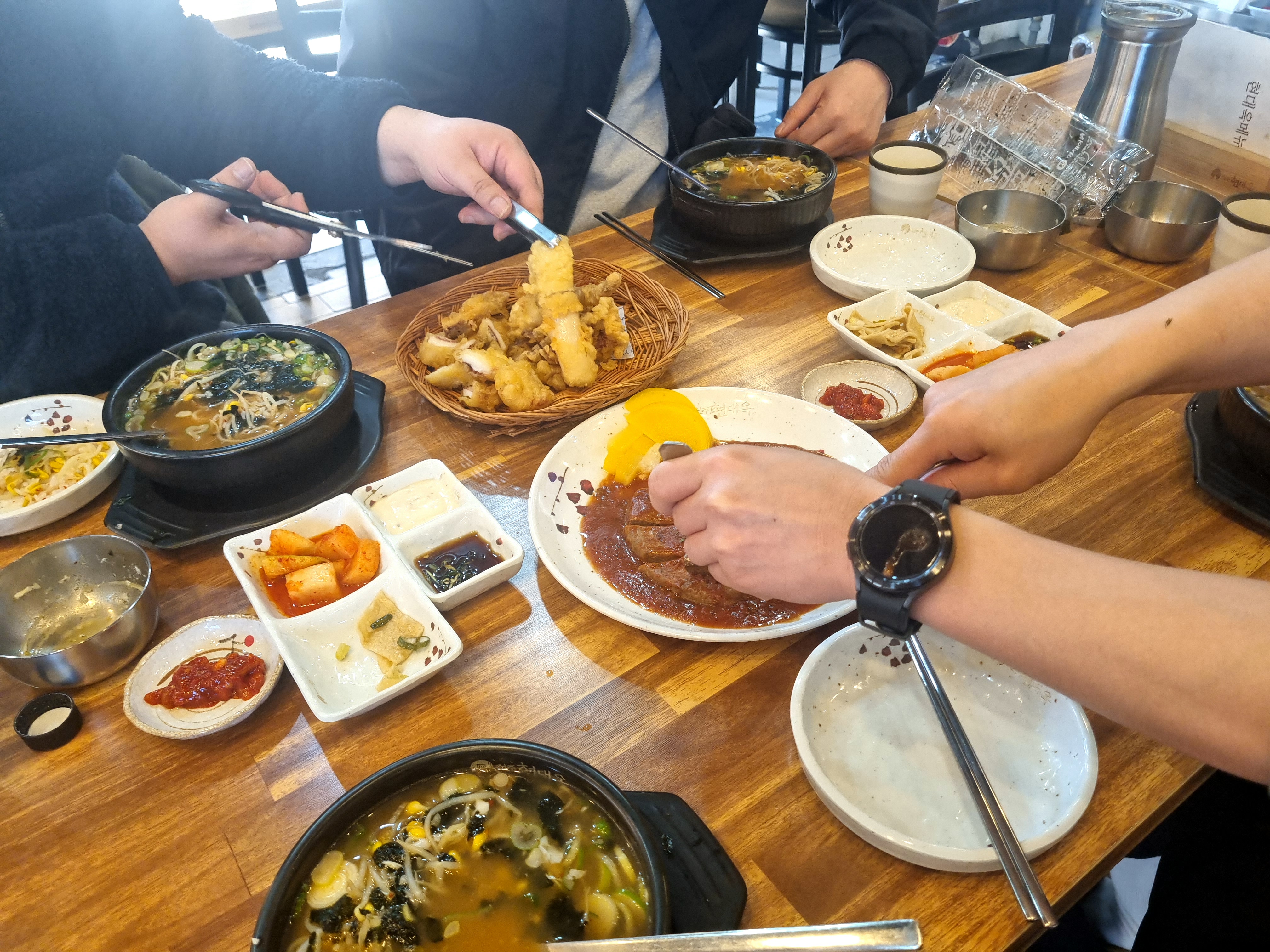 천안두정동식당 전주현대옥콩나물국밥