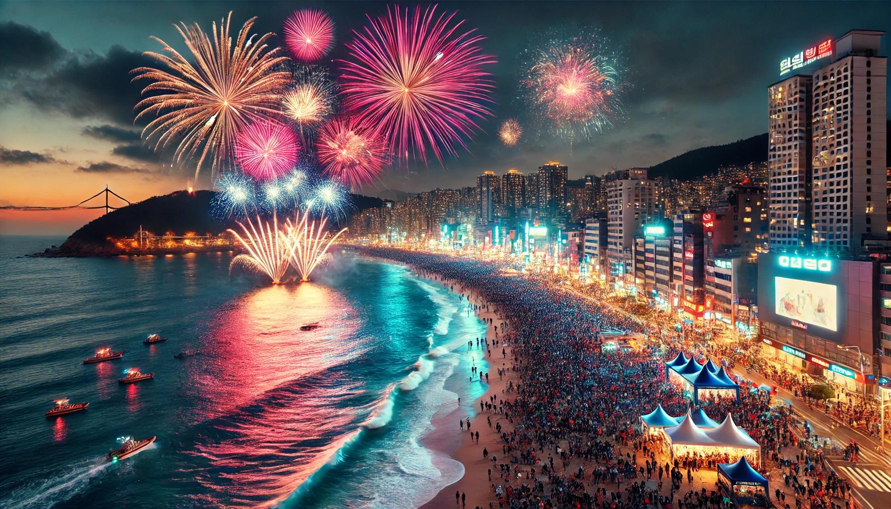 부산 불꽃축제 라이브