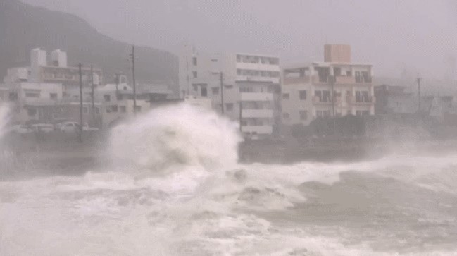  제6호 태풍경로 카눈 예상경로 현재위치 기상청