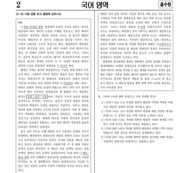  6모대비 국어 타임어택 관리전략