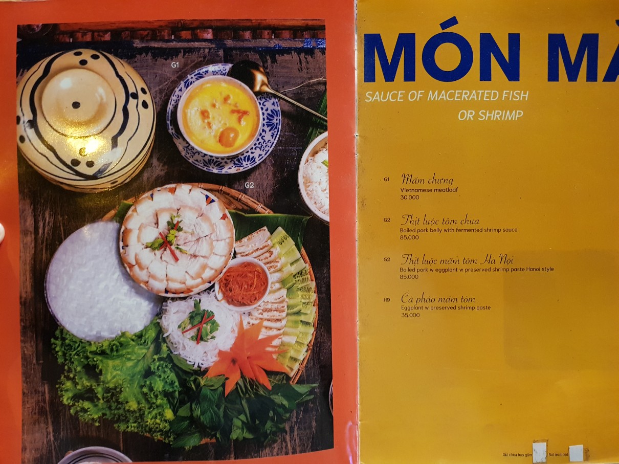 호치민 맛집 1군 벤탄시장 근처 껌땀 전문점 Com Tam Moc 메뉴(7)