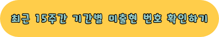 최근 15주간 기간별 미출현 번호 확인하기