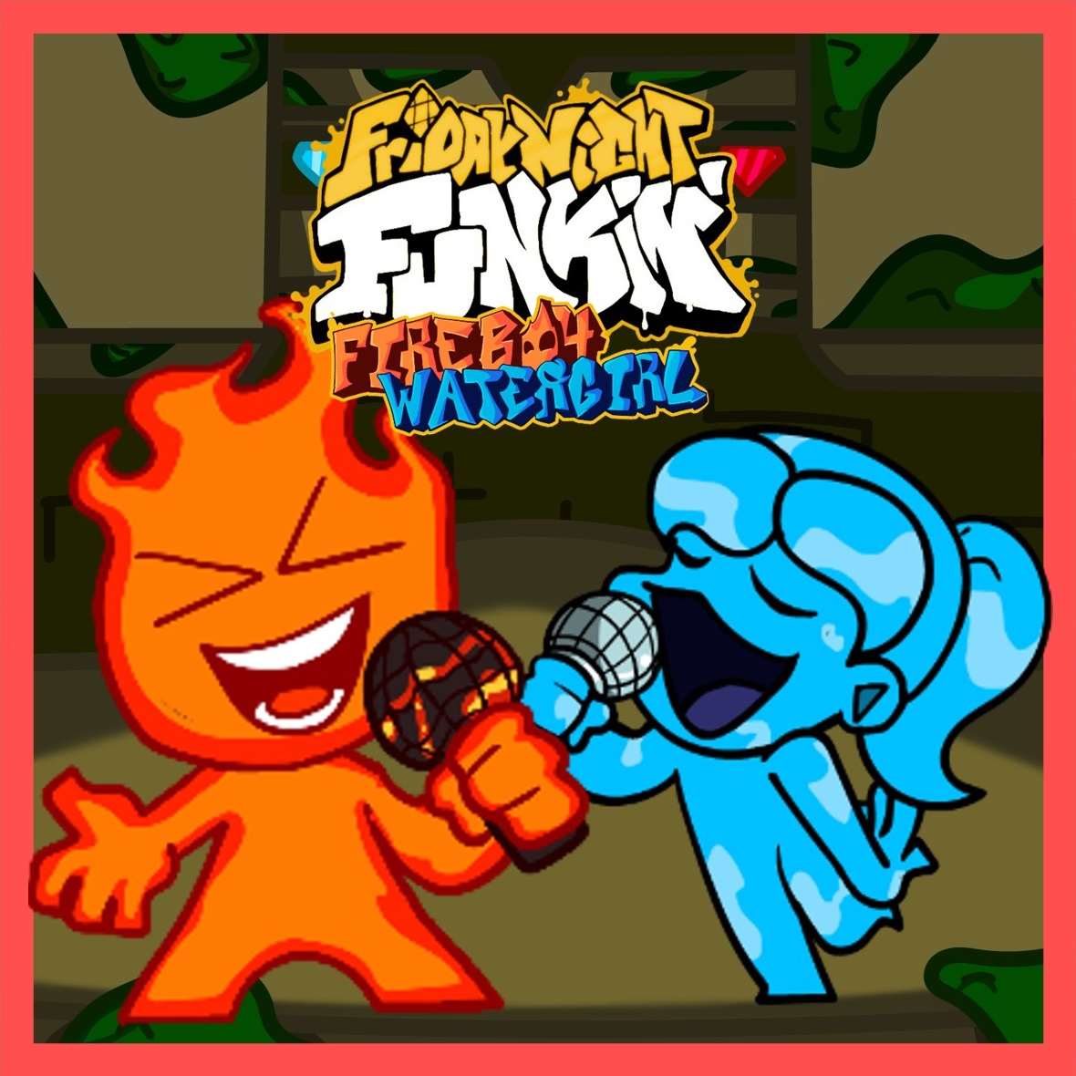  프라이데이 나이트 펌킨 불과 물 리듬게임 하기 & 다운로드 (fnf VS Fireboy & Watergirl)