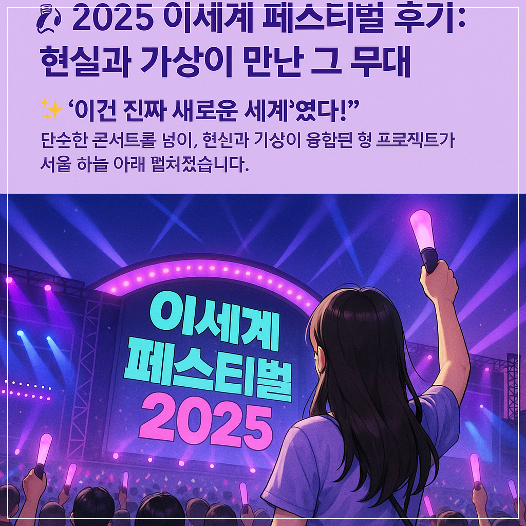 현실과 가상이 만난 그 무대
