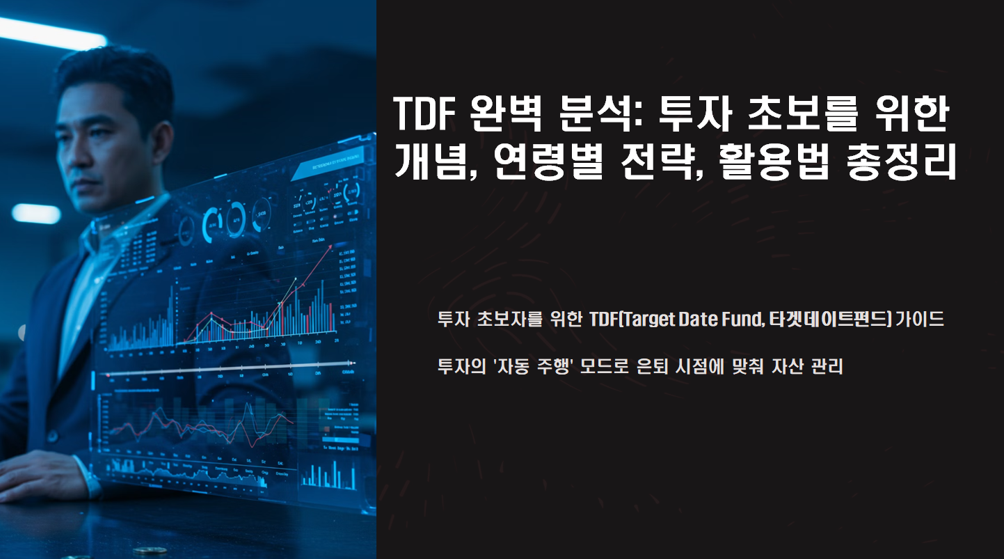 TDF 완벽 분석: 투자 초보를 위한 개념, 연령별 전략, 활용법 총정리