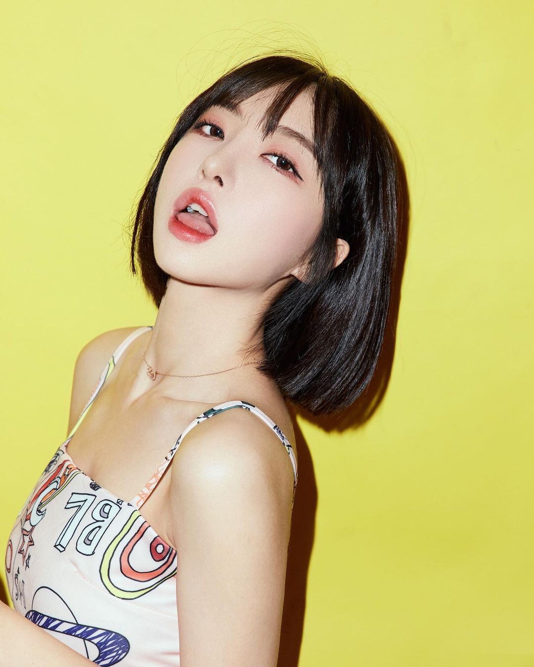  모델 겸 트위치 스트리머 하나리 인스타그램 셀카 사진들 모음