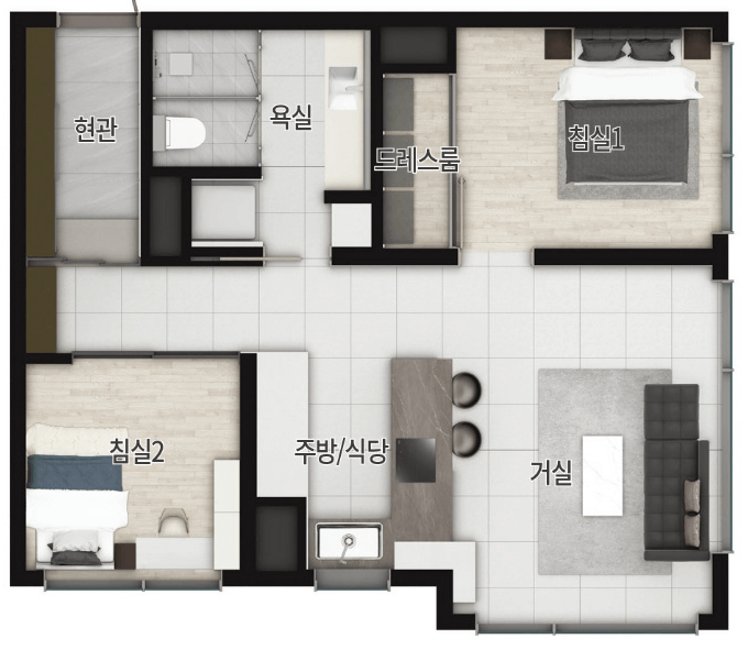 평면도
