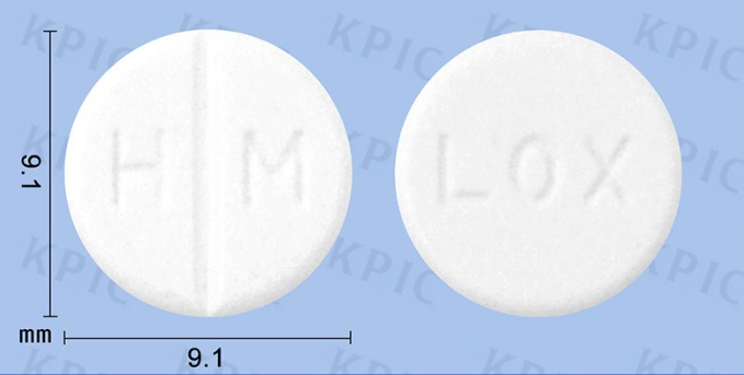 록소드펜정 외형정보
록소드펜정60mg