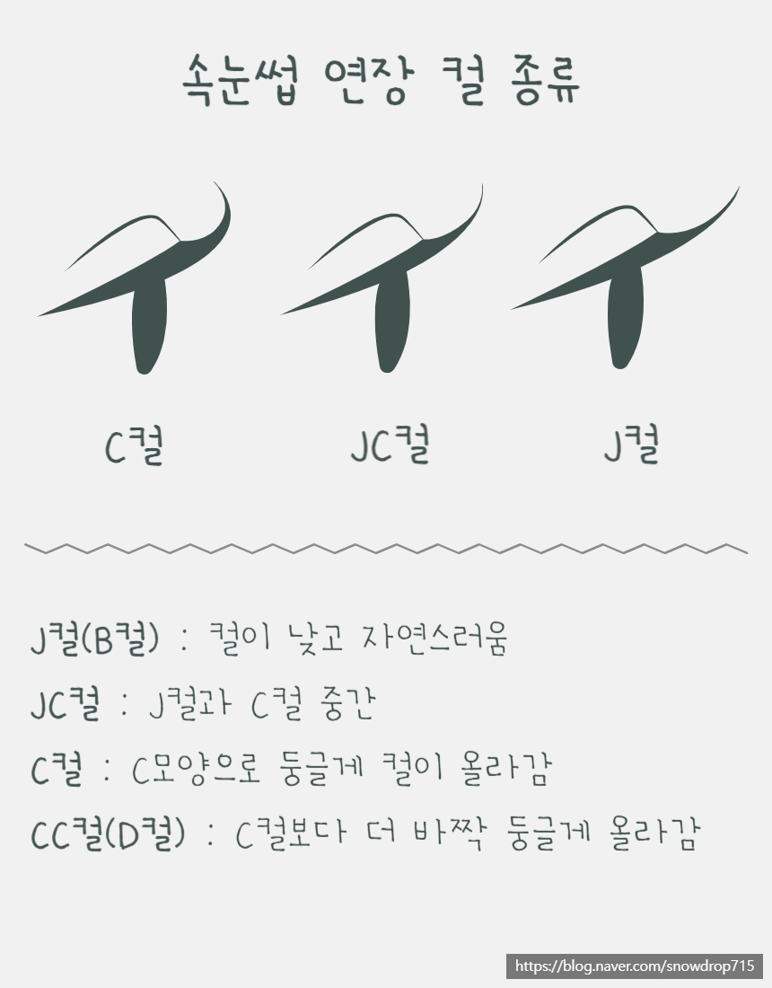 J 속눈썹 이미지