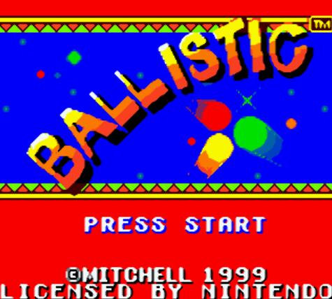  (GBC / USA) Ballistic - 게임보이 컬러 북미판 게임 롬파일 다운로드