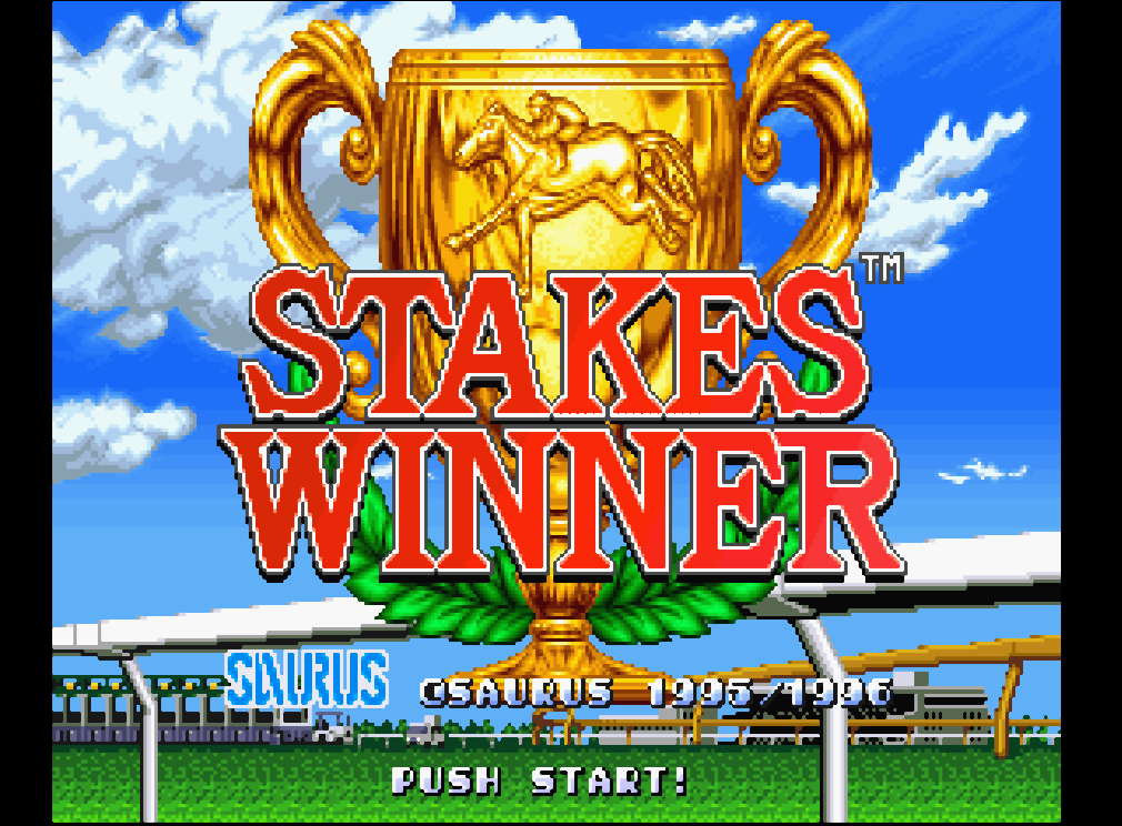  (자우루스) 스테이크스 위너 GI 완전 제패로의 길 - ステークスウィナーGI完全制覇への道 Stakes Winner GI Kanzen Seiha Heno Machi (네오지오 CD ネオジオCD Neo Geo CD - iso 파일 다운로드)