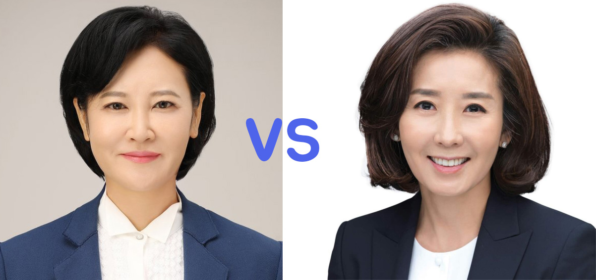  이수진 VS 나경원 프로필 비교